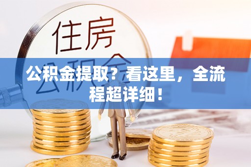 连云公积金提取？看这里，全流程超详细！