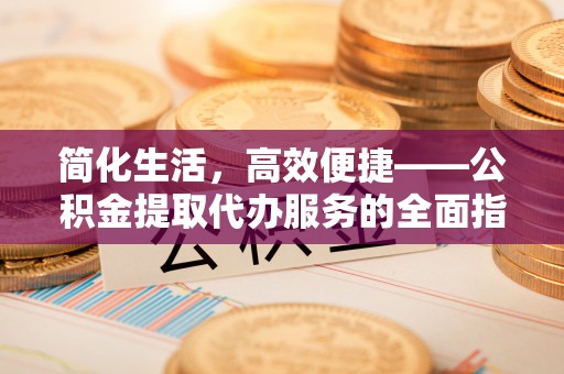 连云简化生活，高效便捷——公积金提取代办服务的全面指南