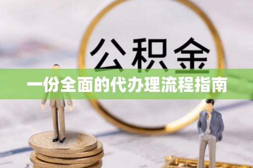 连云一份全面的代办理流程指南